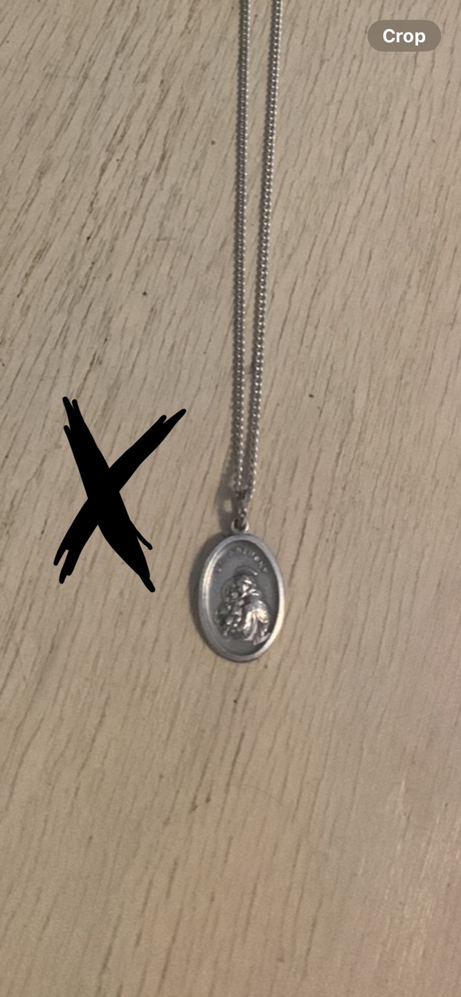 St. Anthony Necklace from St. Patricks Church NYC