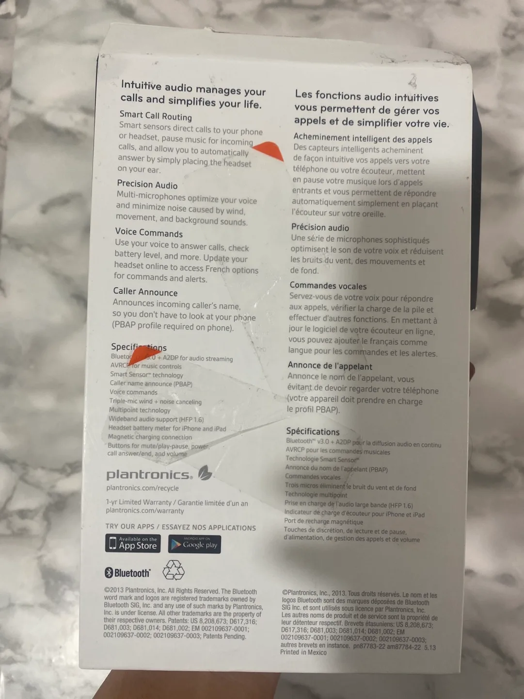 Plantronics Voyager Legend Bluetooth Headset image indicator(4)