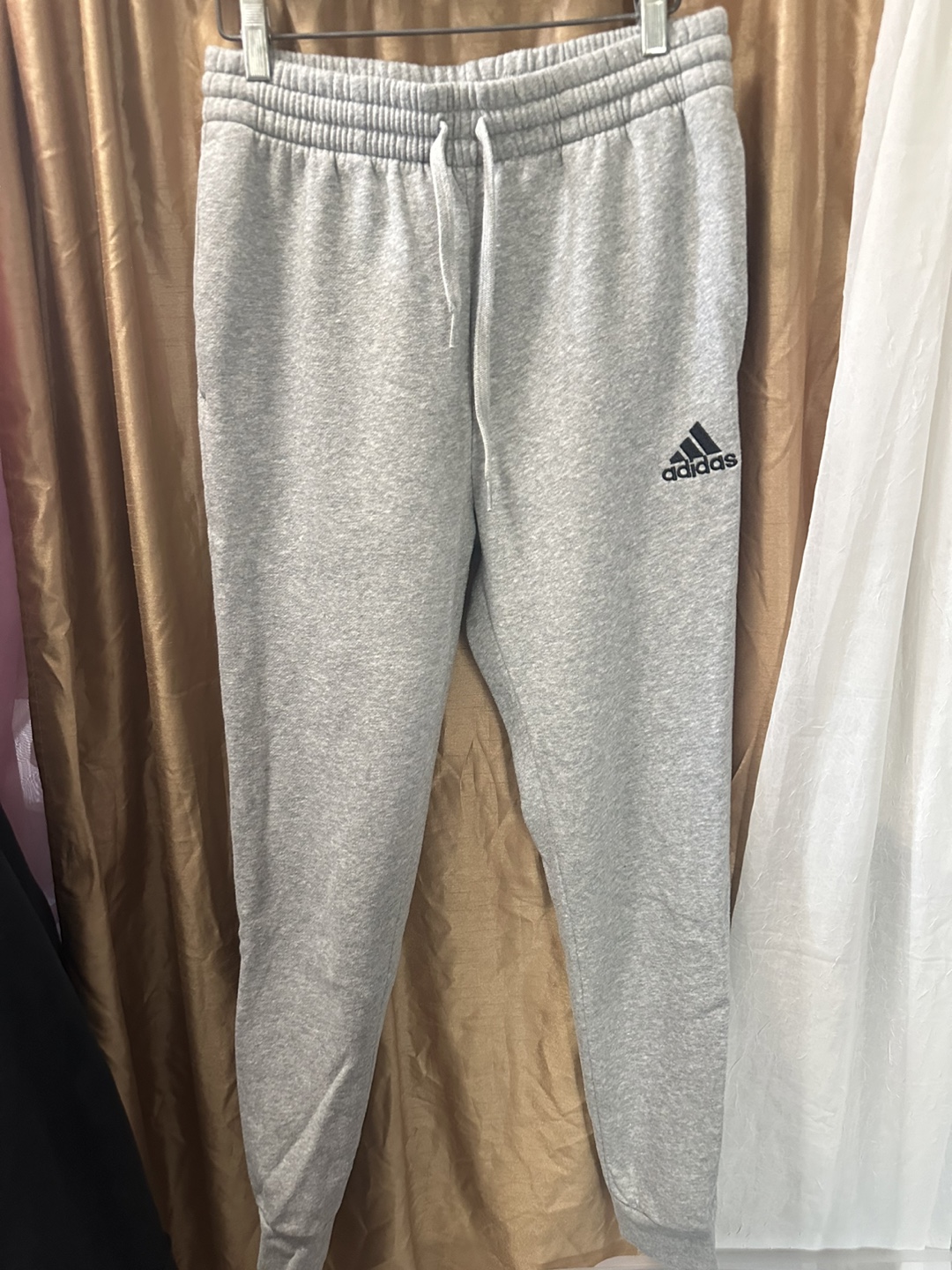 Adidas Grey Joggers - Size Small - photo 2