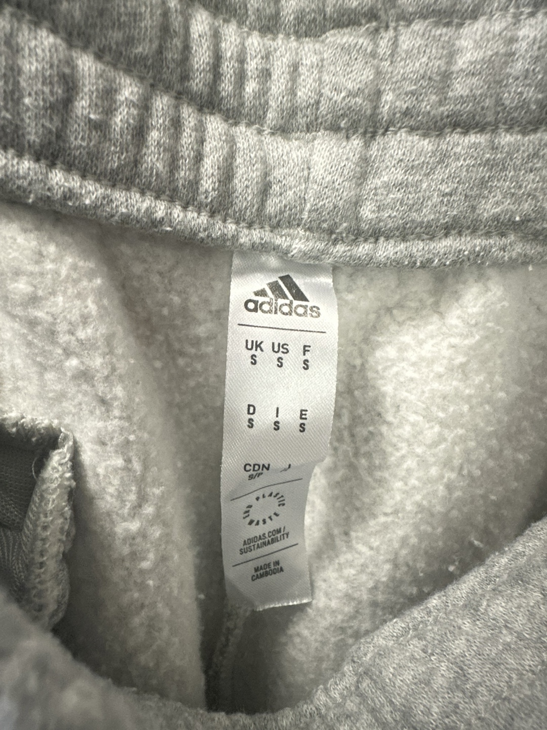 Adidas Grey Joggers - Size Small - photo 3