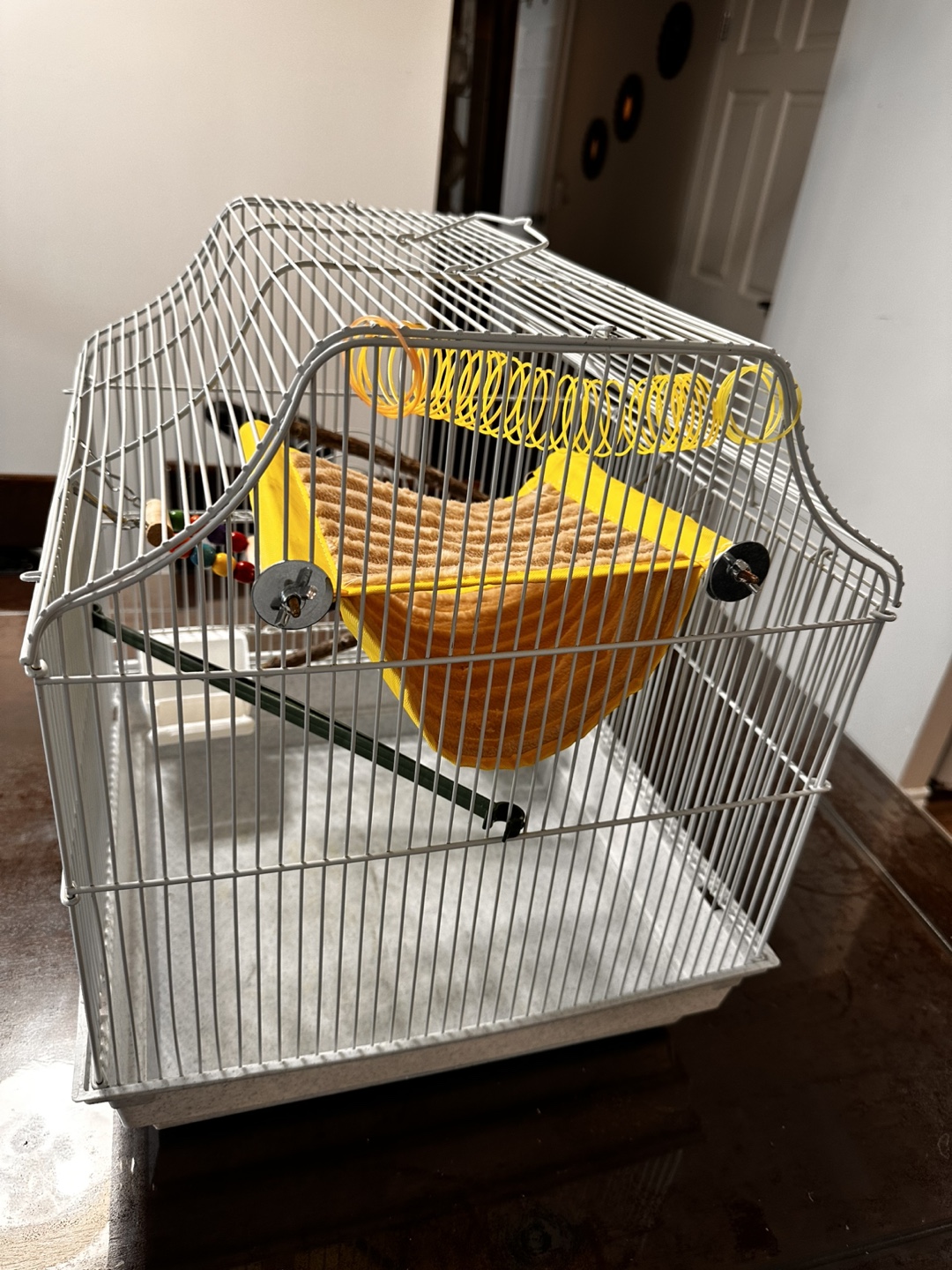 Small Bird Cage with Accessories