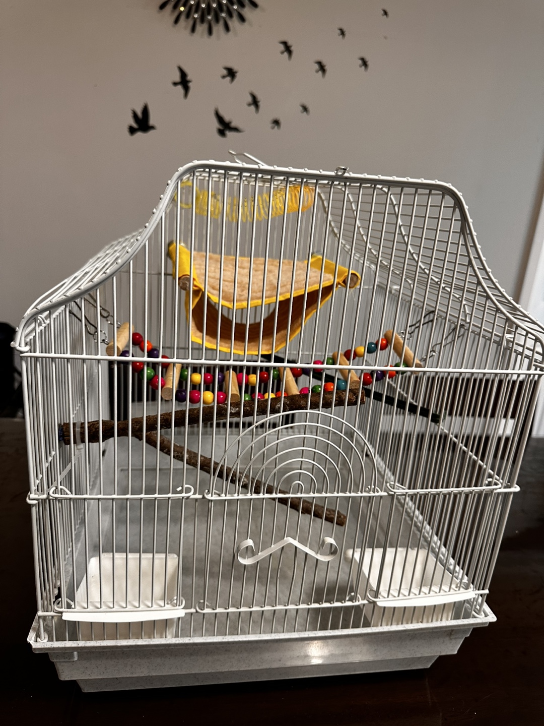 Small Bird Cage with Accessories - photo 4