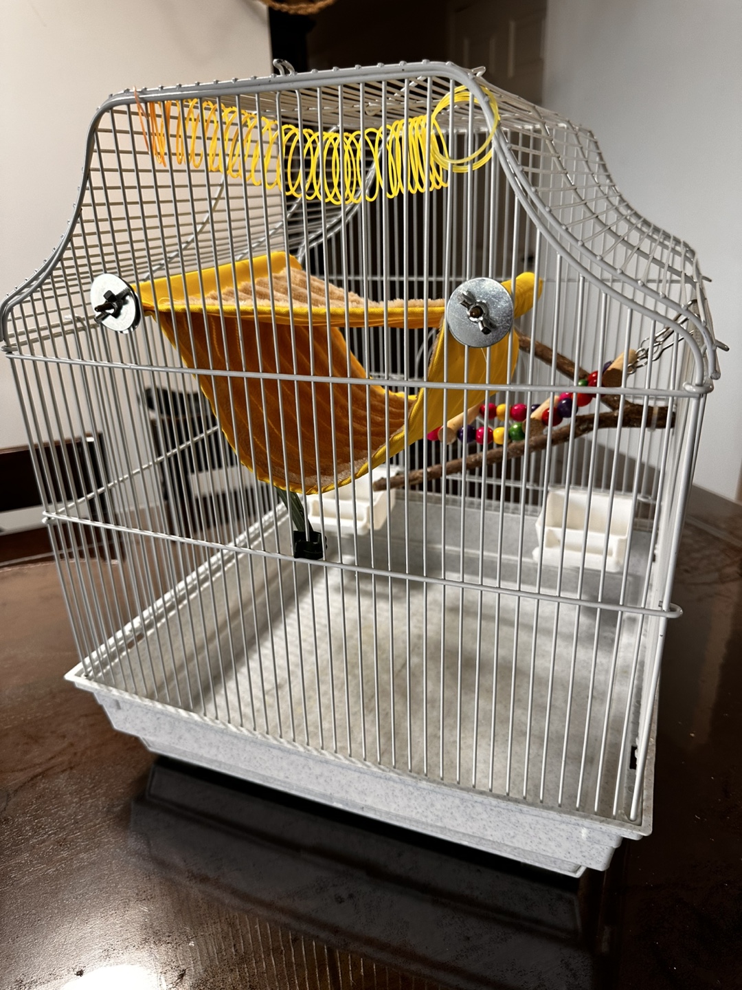 Small Bird Cage with Accessories - photo 2