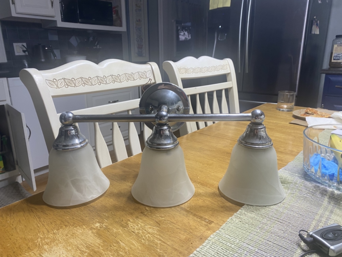 Three-Light Vanity Fixture