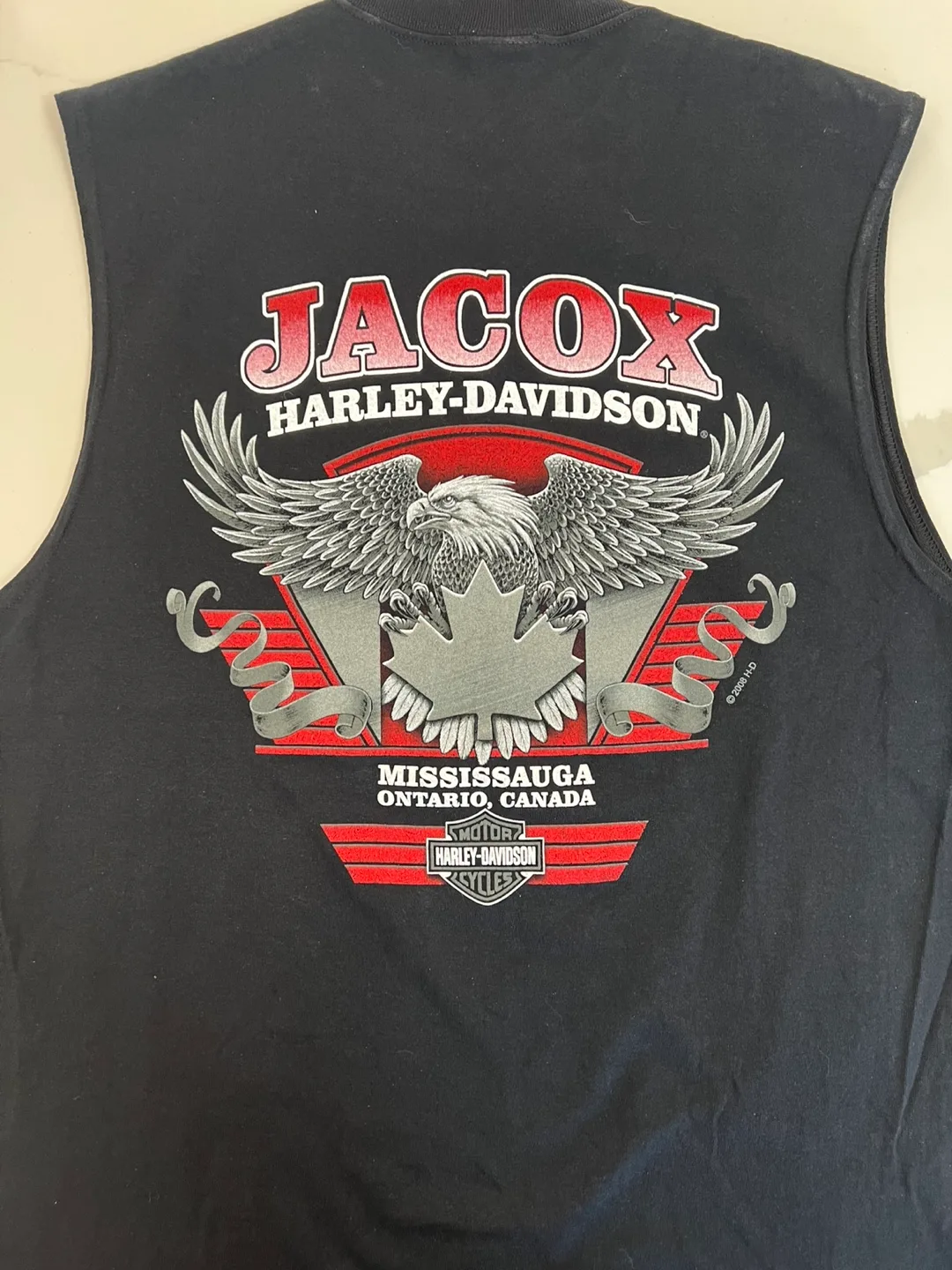 NWT. HARLEY DAVIDSON Proud and Free Tank Shirt Large image indicator(8)