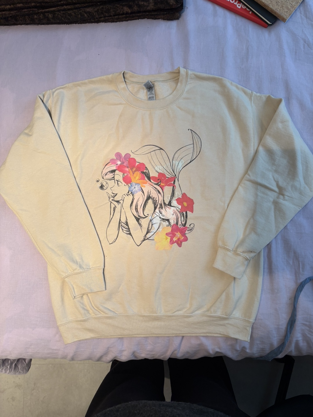 The Little Mermaid Sand Gildan Sweatshirt - photo 2