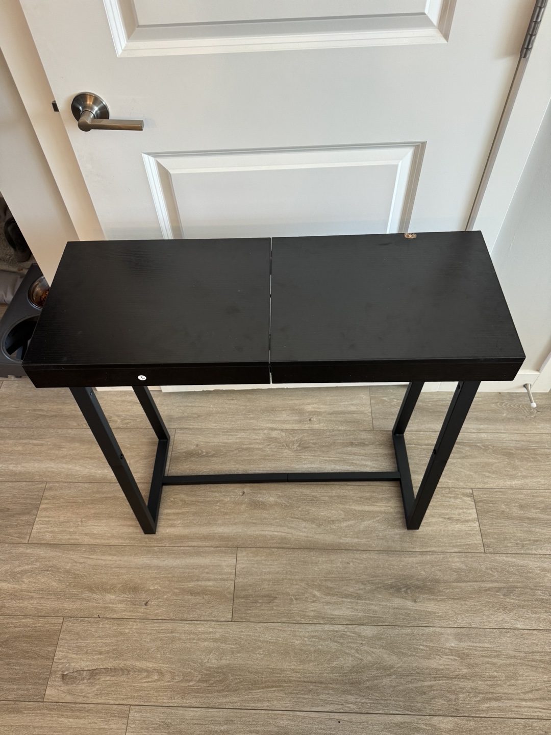 Black Console Table - photo 2