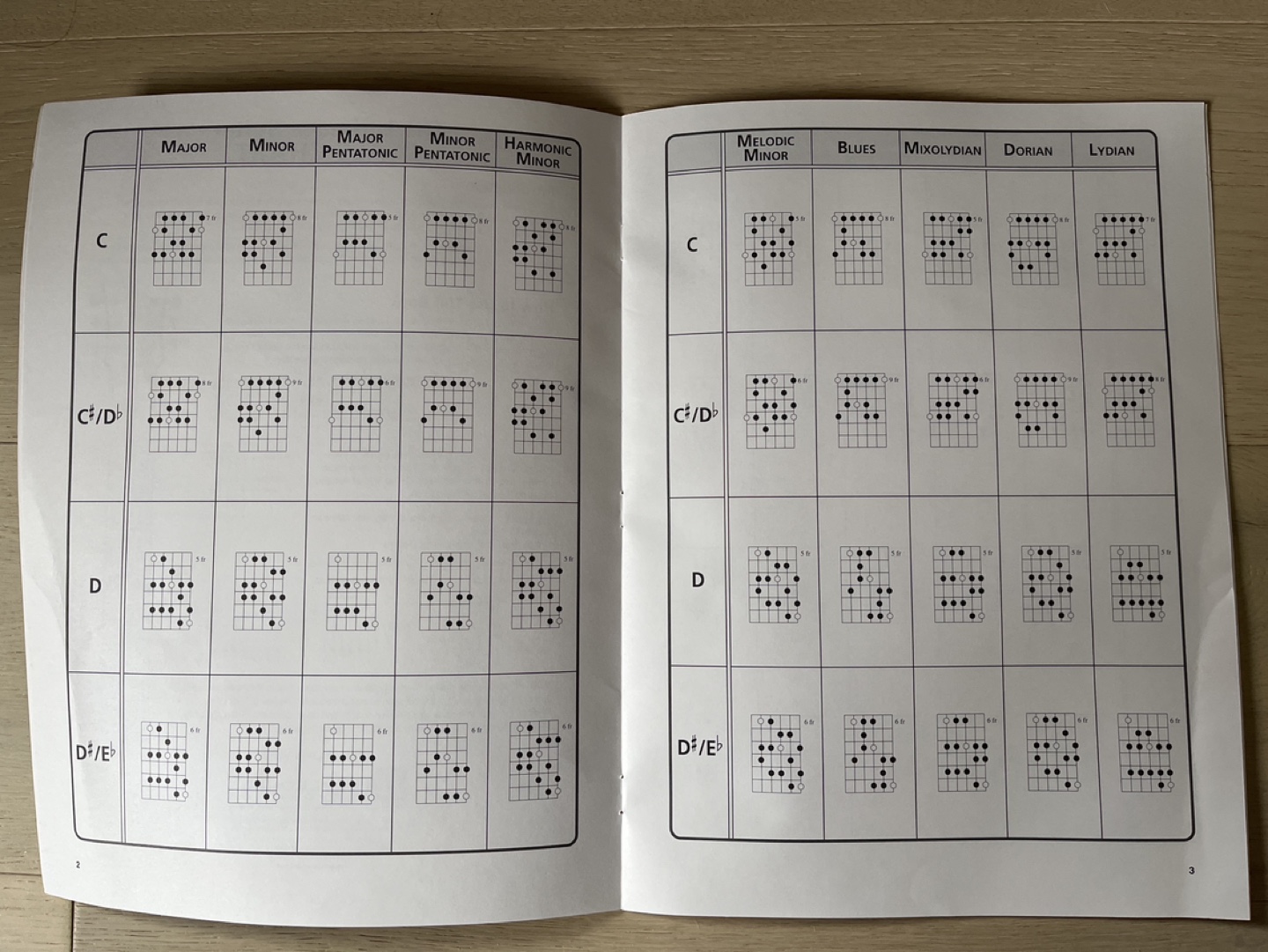 Guitar Scale Chart Book 💚 - photo 2