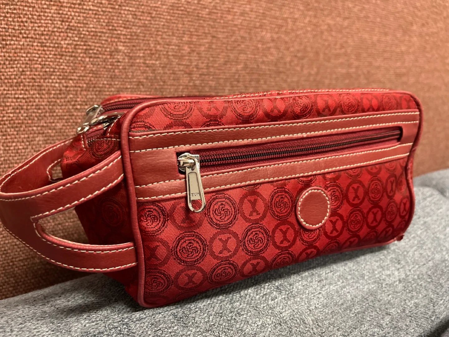 Red Travel Case with Multiple Compartments thumbnail