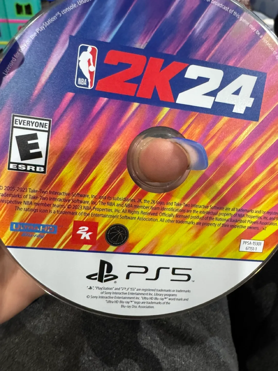 NBA 2K24 PlayStation 5 Game Disc image indicator(2)