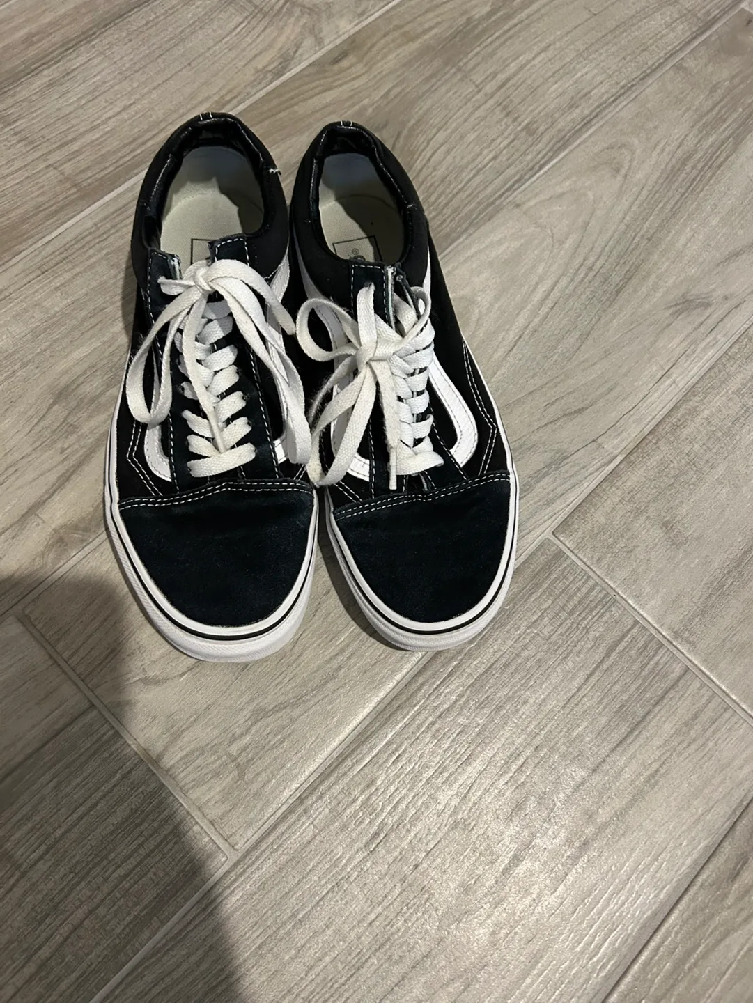 Vans Old Skool Black Sneakers - Size 5.0 Women's image indicator(3)