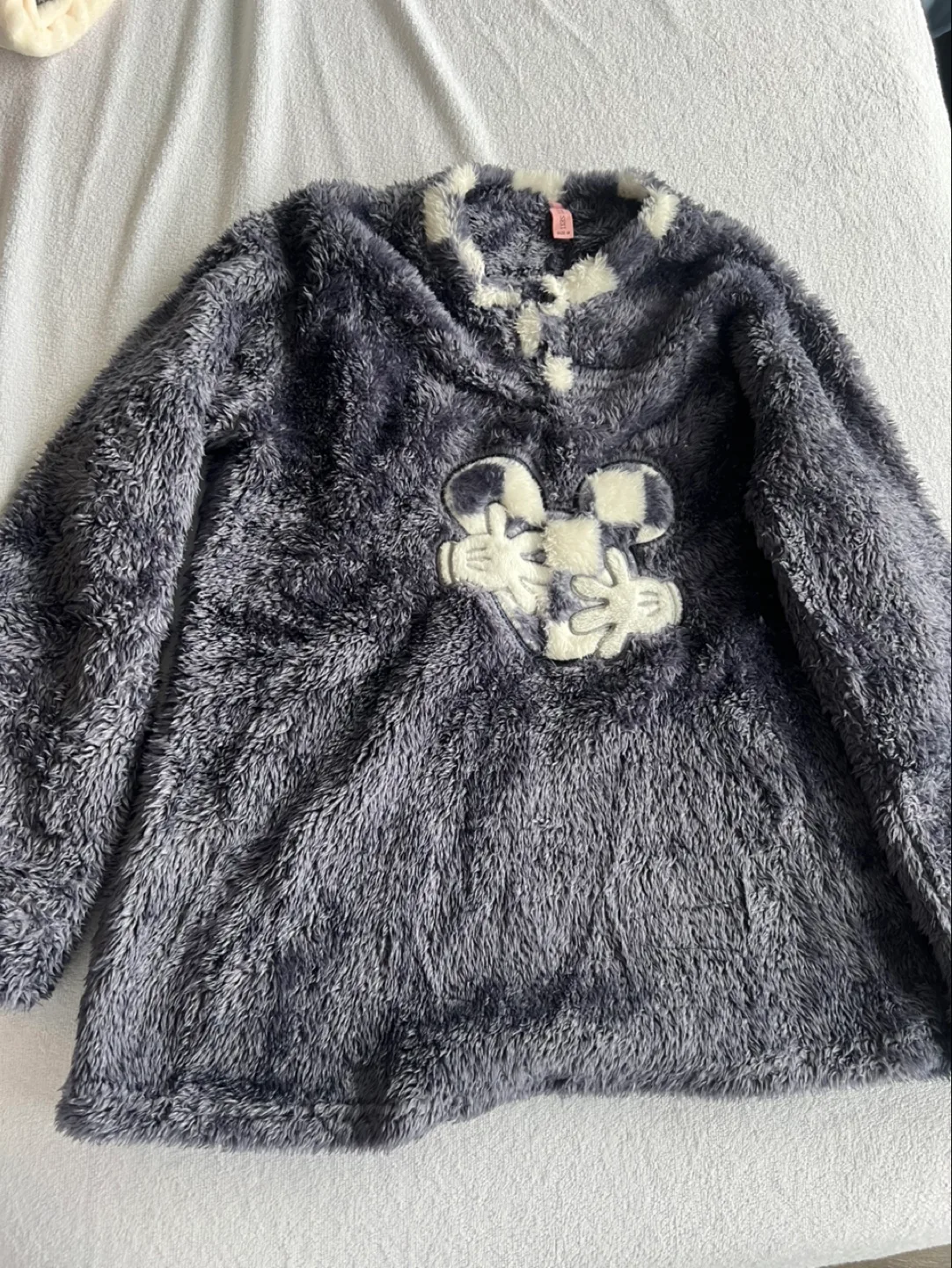 Mickey Mouse Checkered Fleece Pajama Set thumbnail