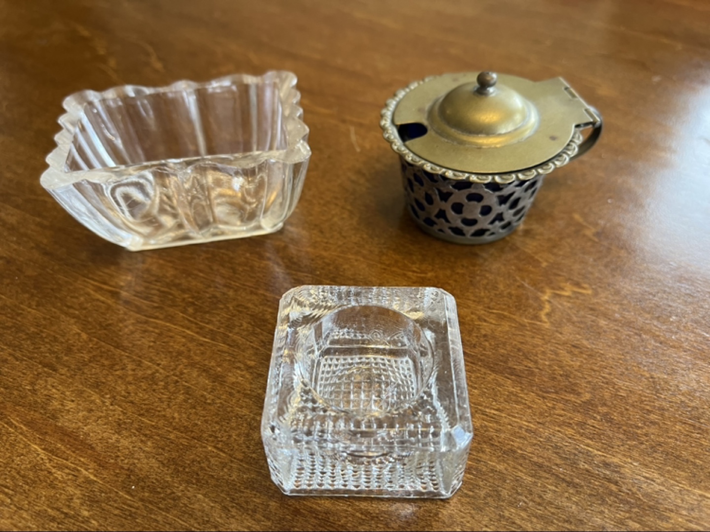 Antique salters or salt cellars - photo 3