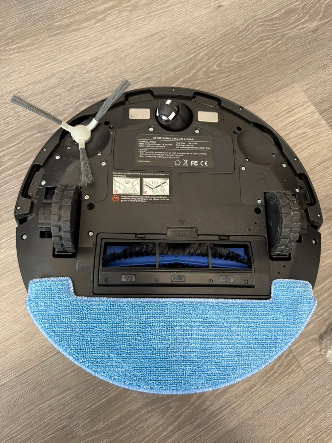 3-in-1 Robot Vacuum and Mop with Self-Empty Base image indicator(6)