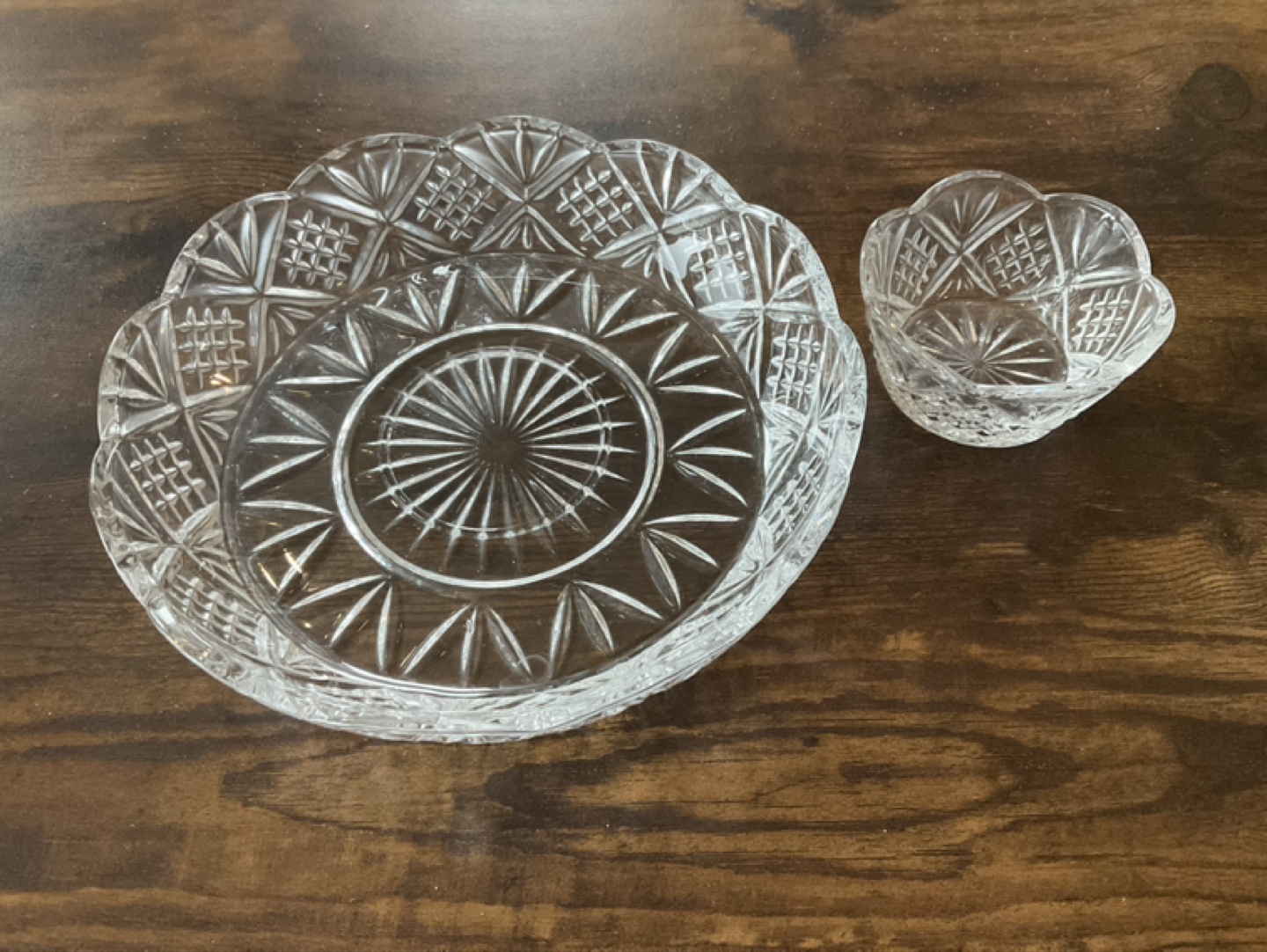Reduced-New Dublin Crystal Chip and Dip Set-giftable - photo 4