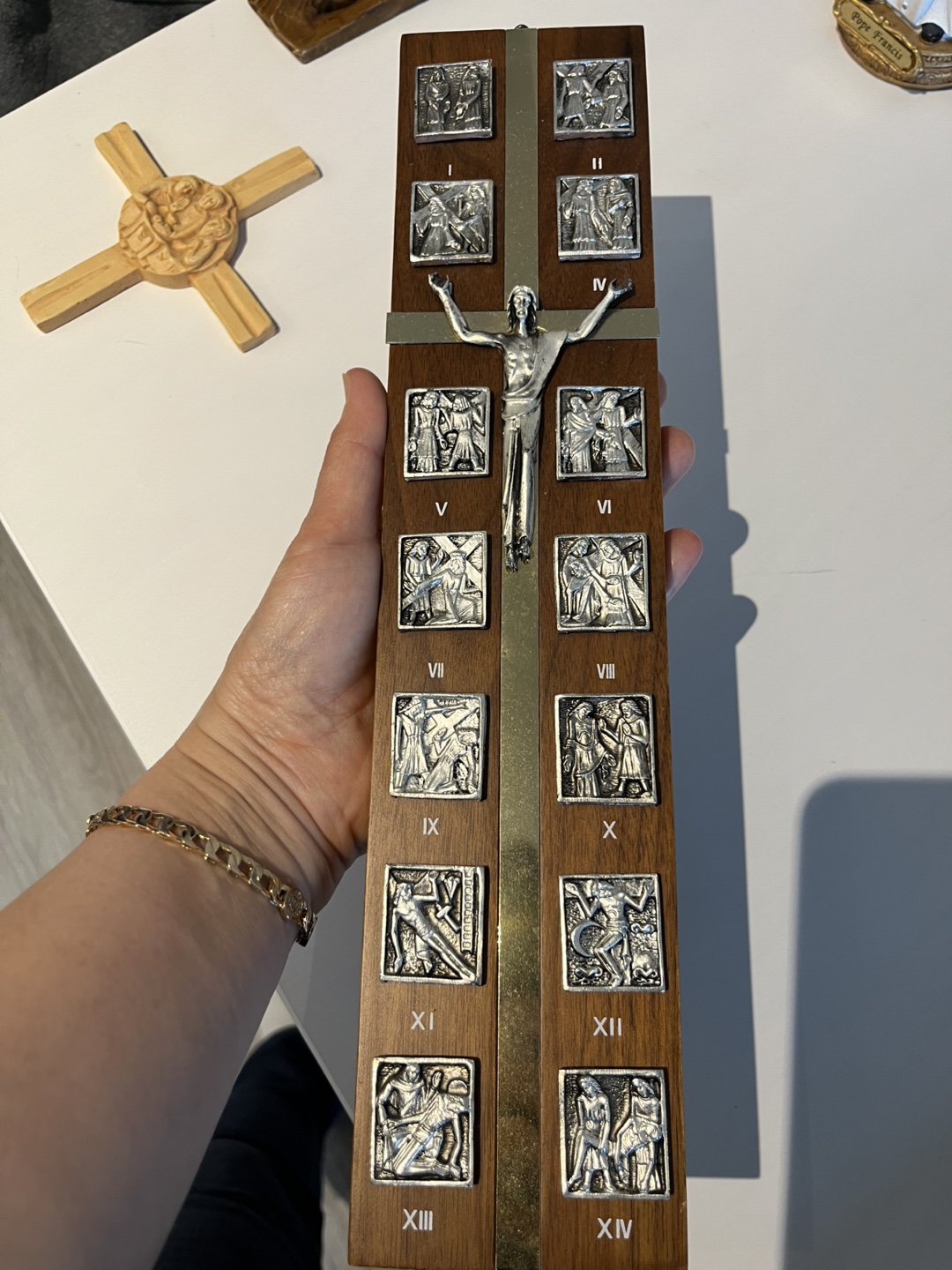 Stations of the Cross Wall Crucifix - photo 3
