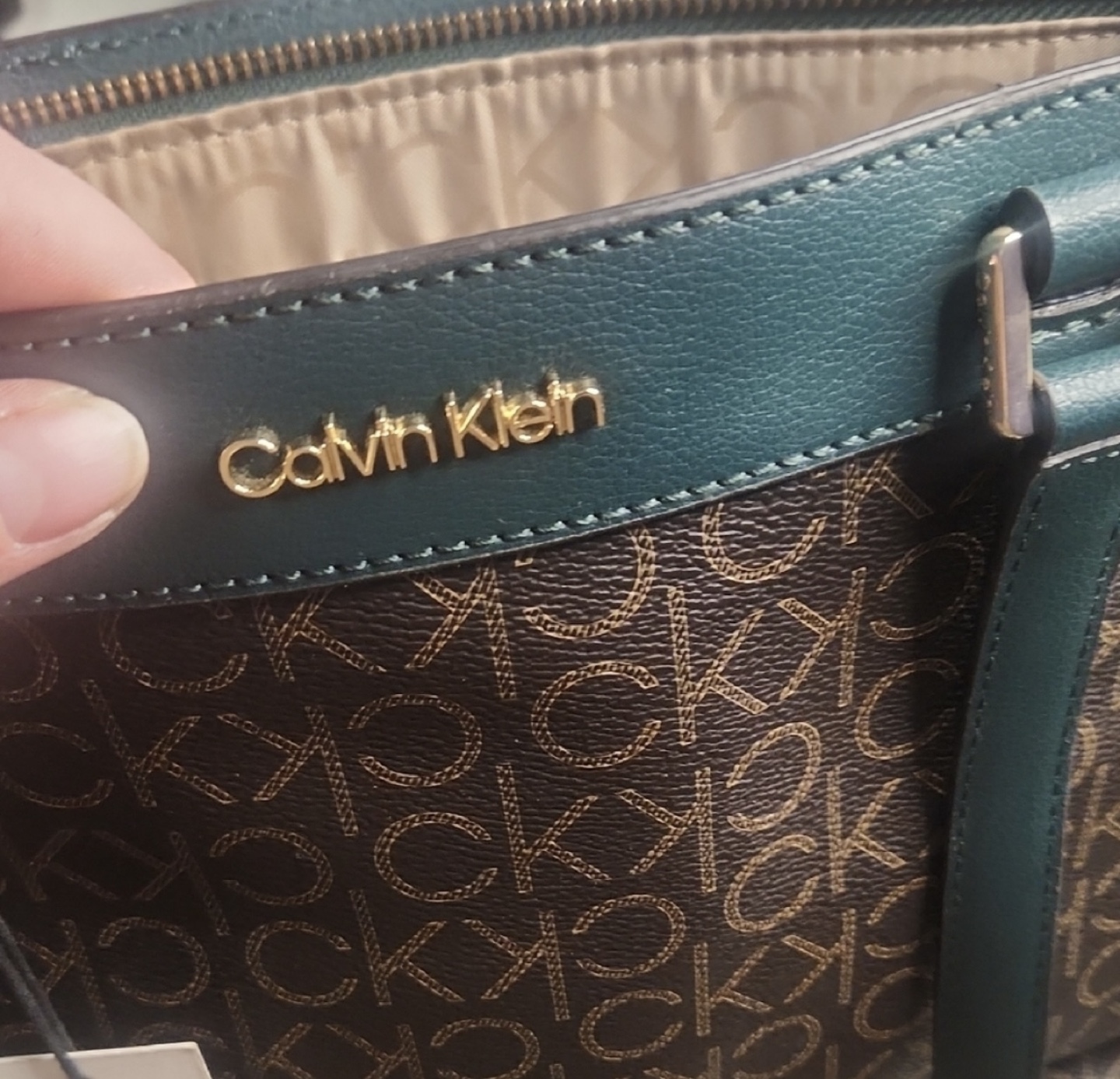Calvin Klein Monogram Tote Bag - photo 3