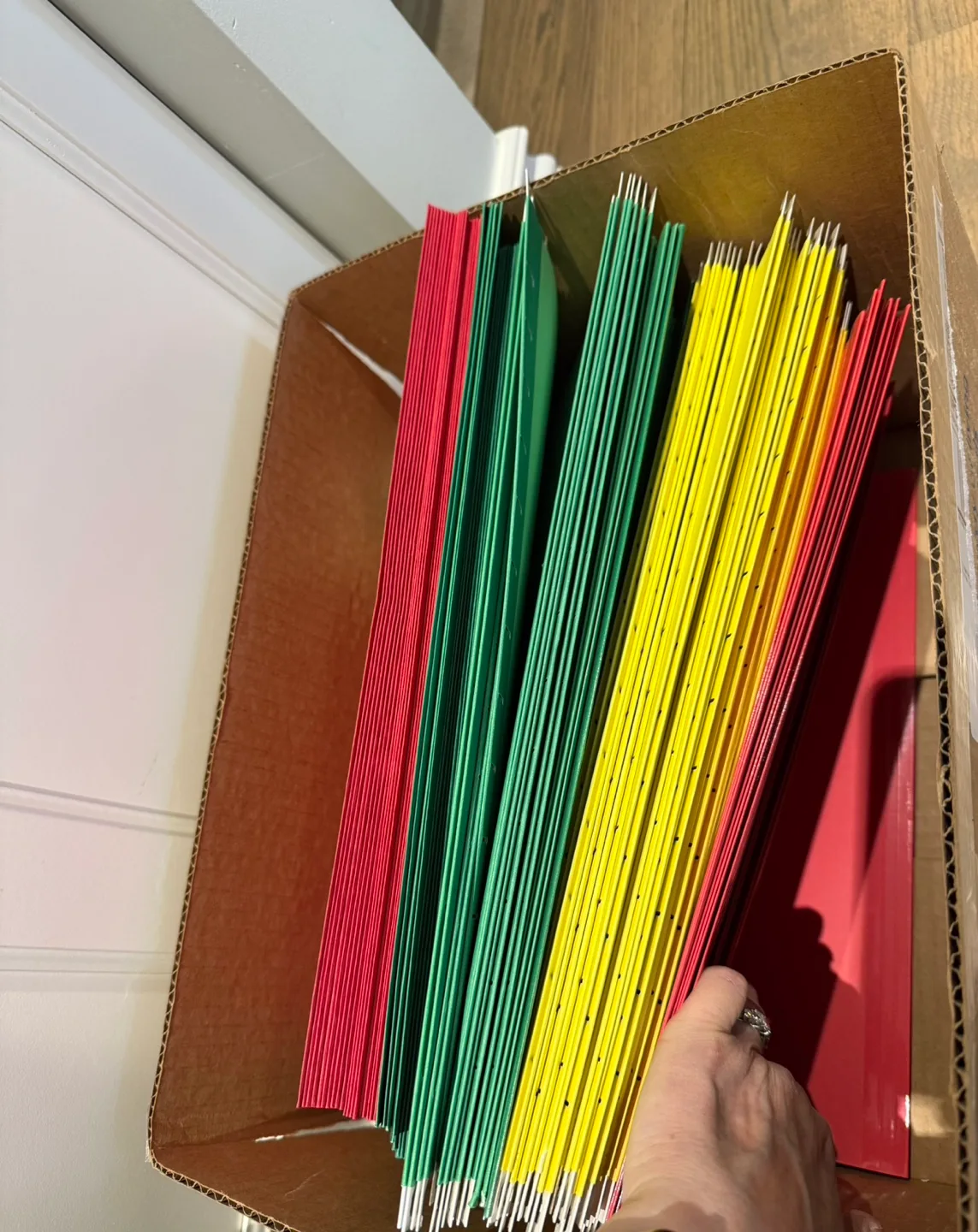 💚🥕Legal sized Hanging Files and Folders thumbnail