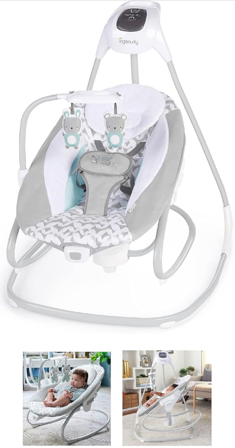 💚 Ingenuity SimpleComfort Cradle Swing & Rocker - photo 3