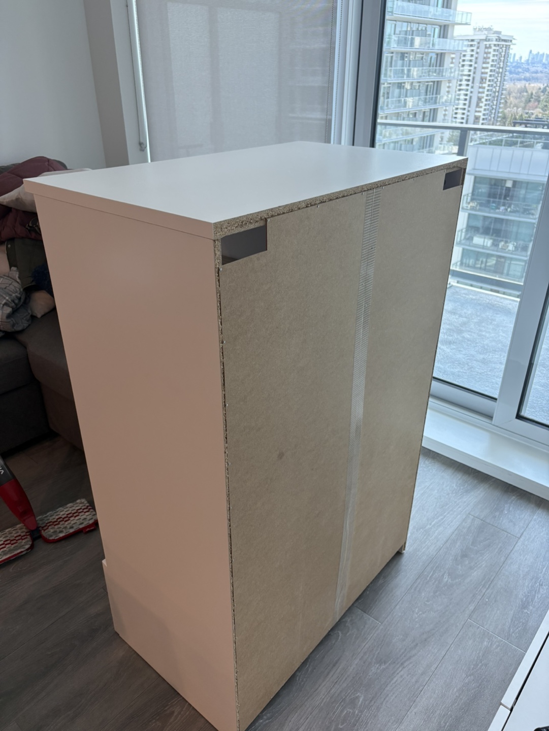 IKEA MALM 6 Drawer Chest - White - photo 5