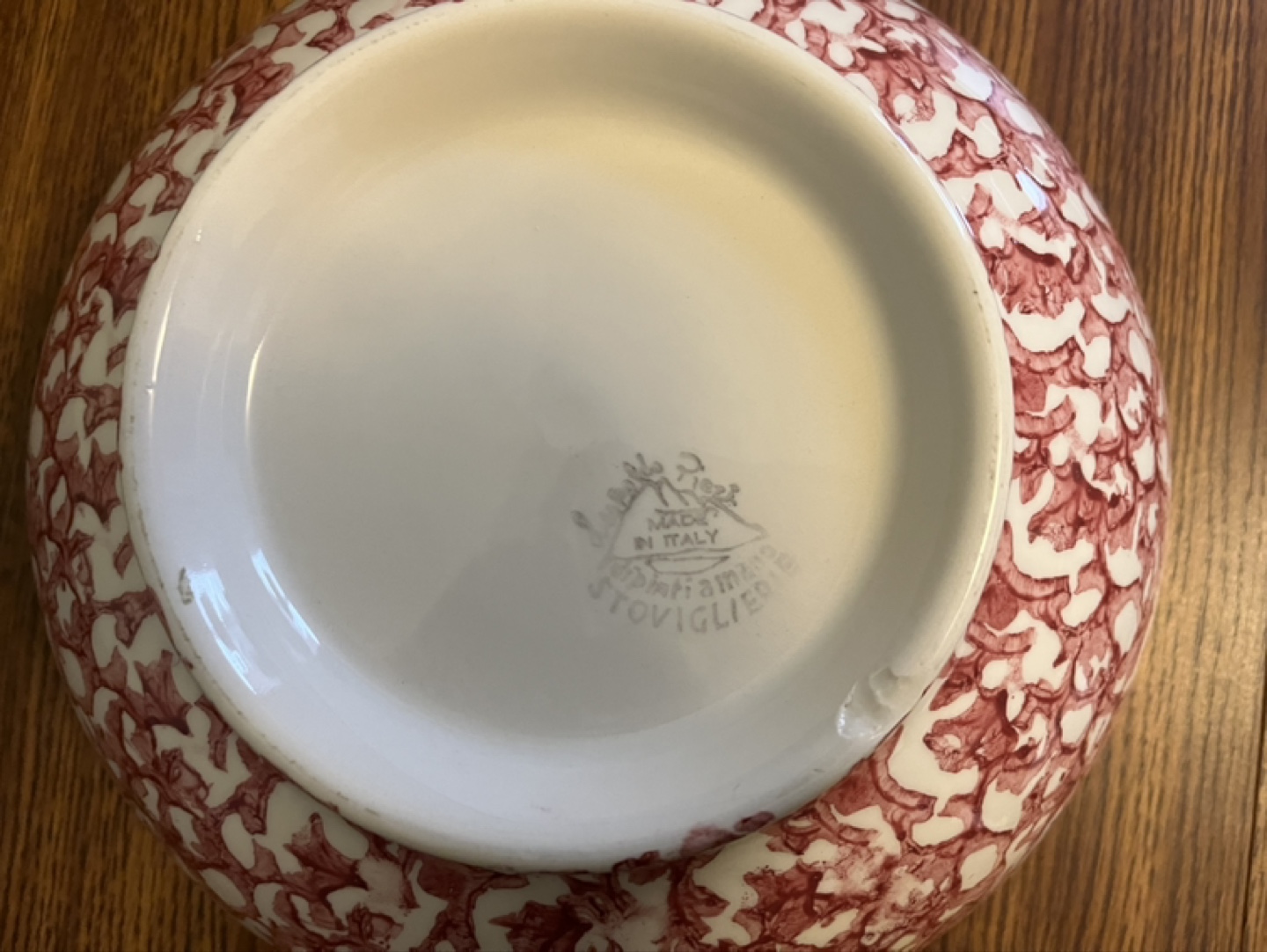 Large patterned serving or popcorn Bowl - photo 3