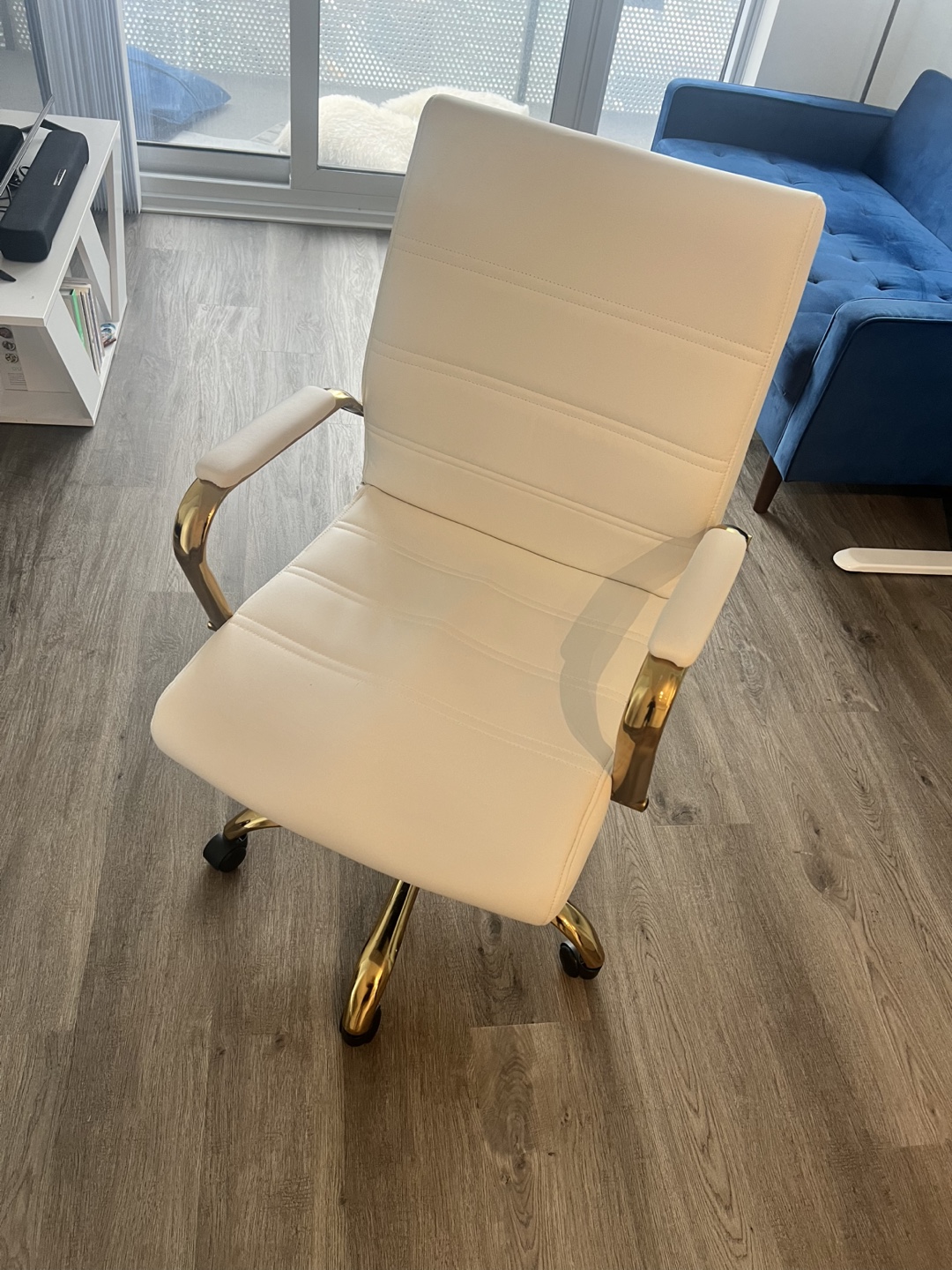 Whitney Ergonomic Upholstered Mid-Back Swivel Office Chair