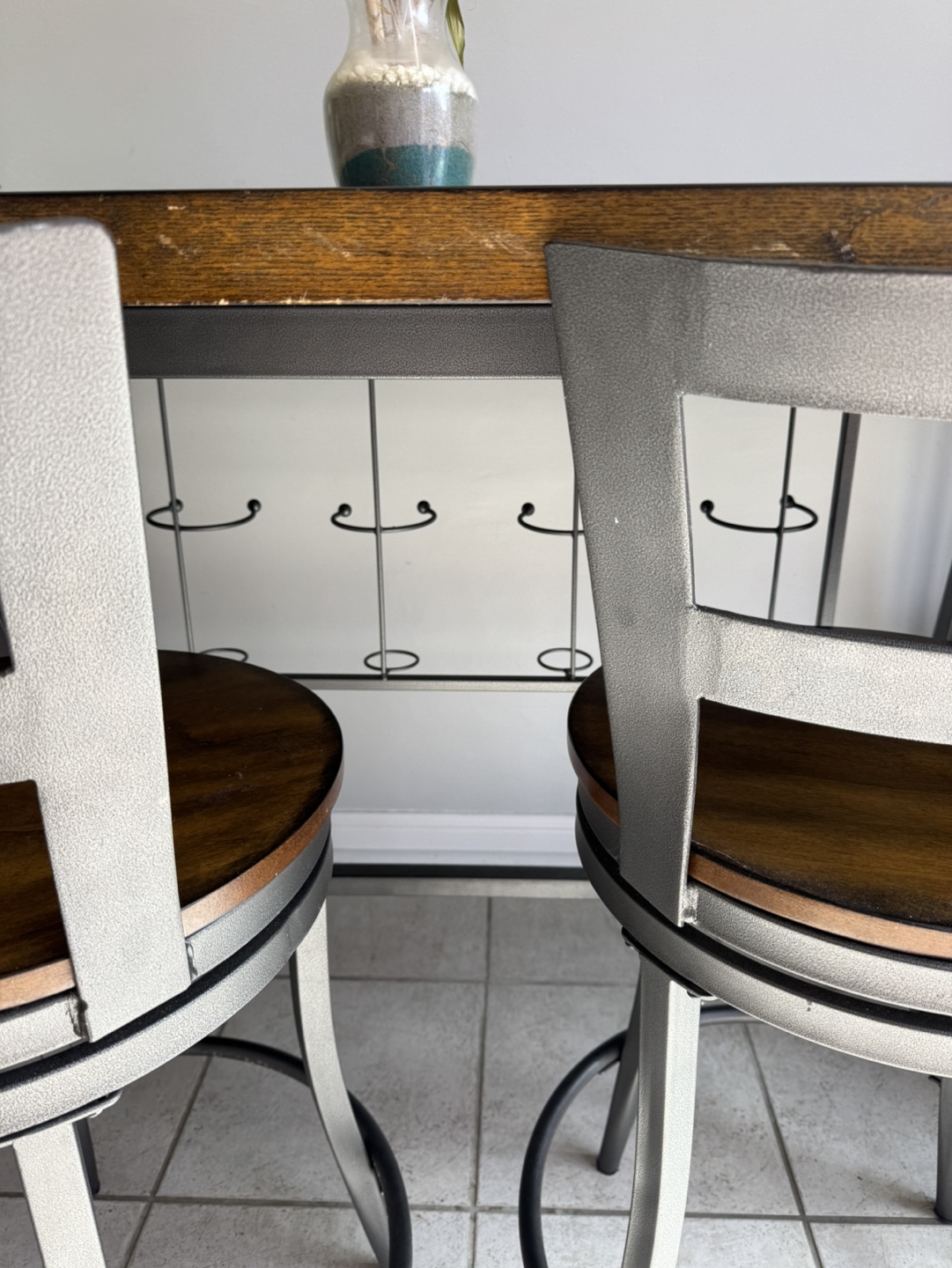 Kitchen Table Set with 3 Chairs - photo 3