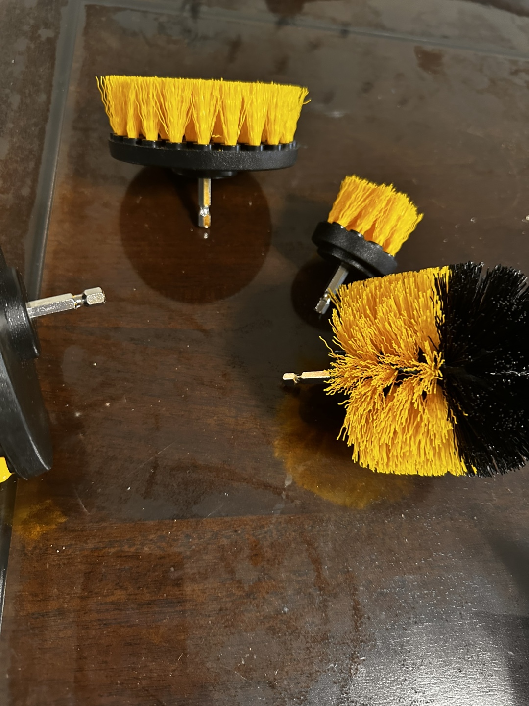 Drill Brush Attachment Set - 4 Pieces - photo 3