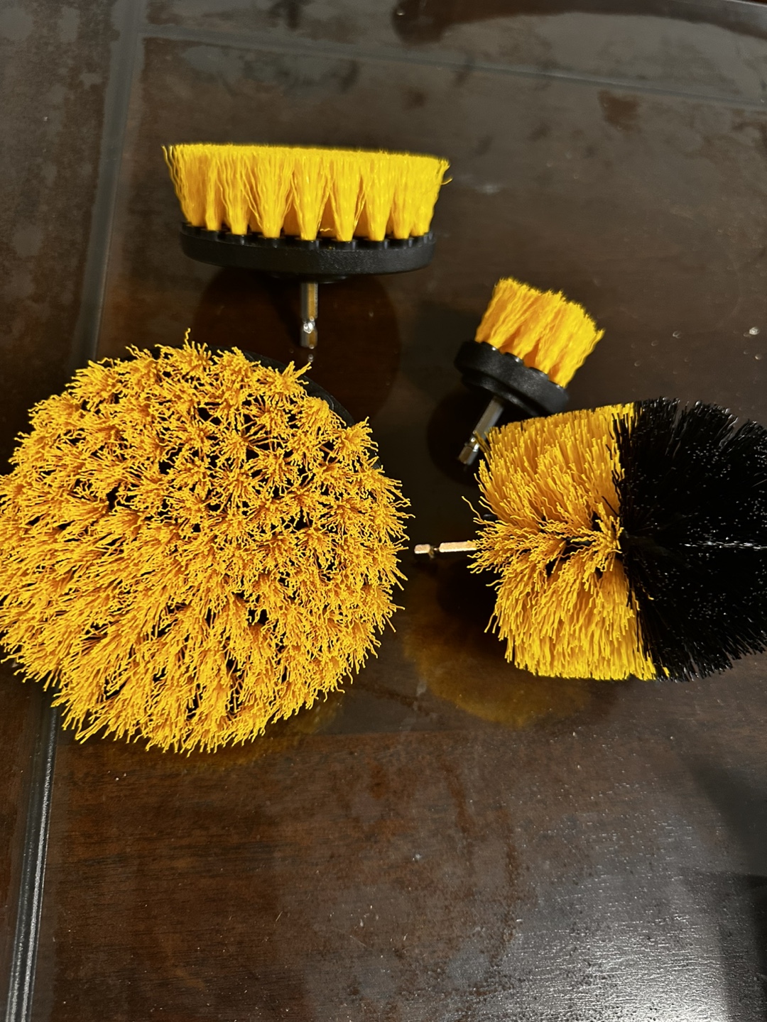 Drill Brush Attachment Set - 4 Pieces - photo 2