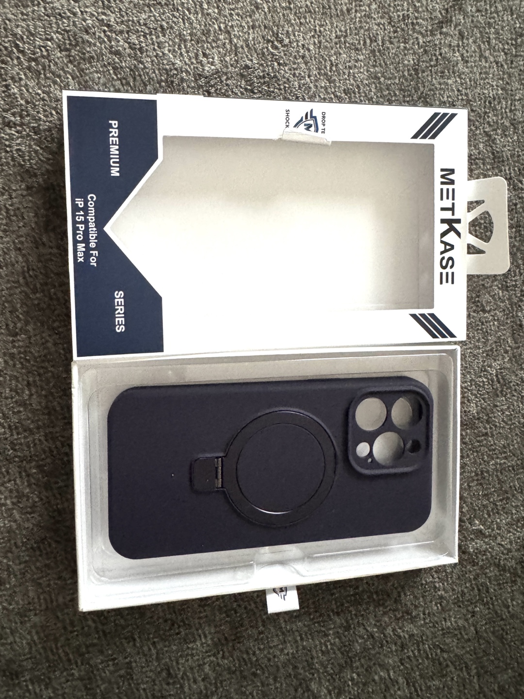 iPhone 15 Pro Max Case with Ring Grip - photo 2
