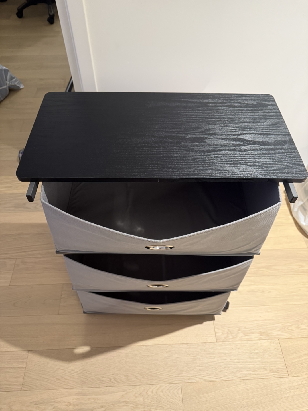 3-Drawer Rolling Cart with Top - photo 2