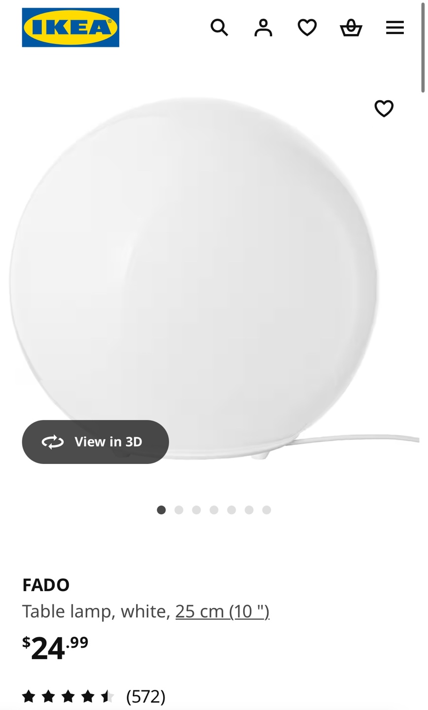 IKEA FADO Table Lamp - photo 2