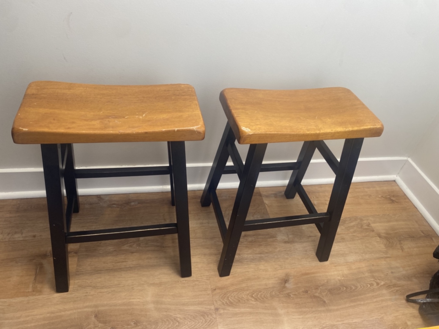 Pair of Wooden  Stools