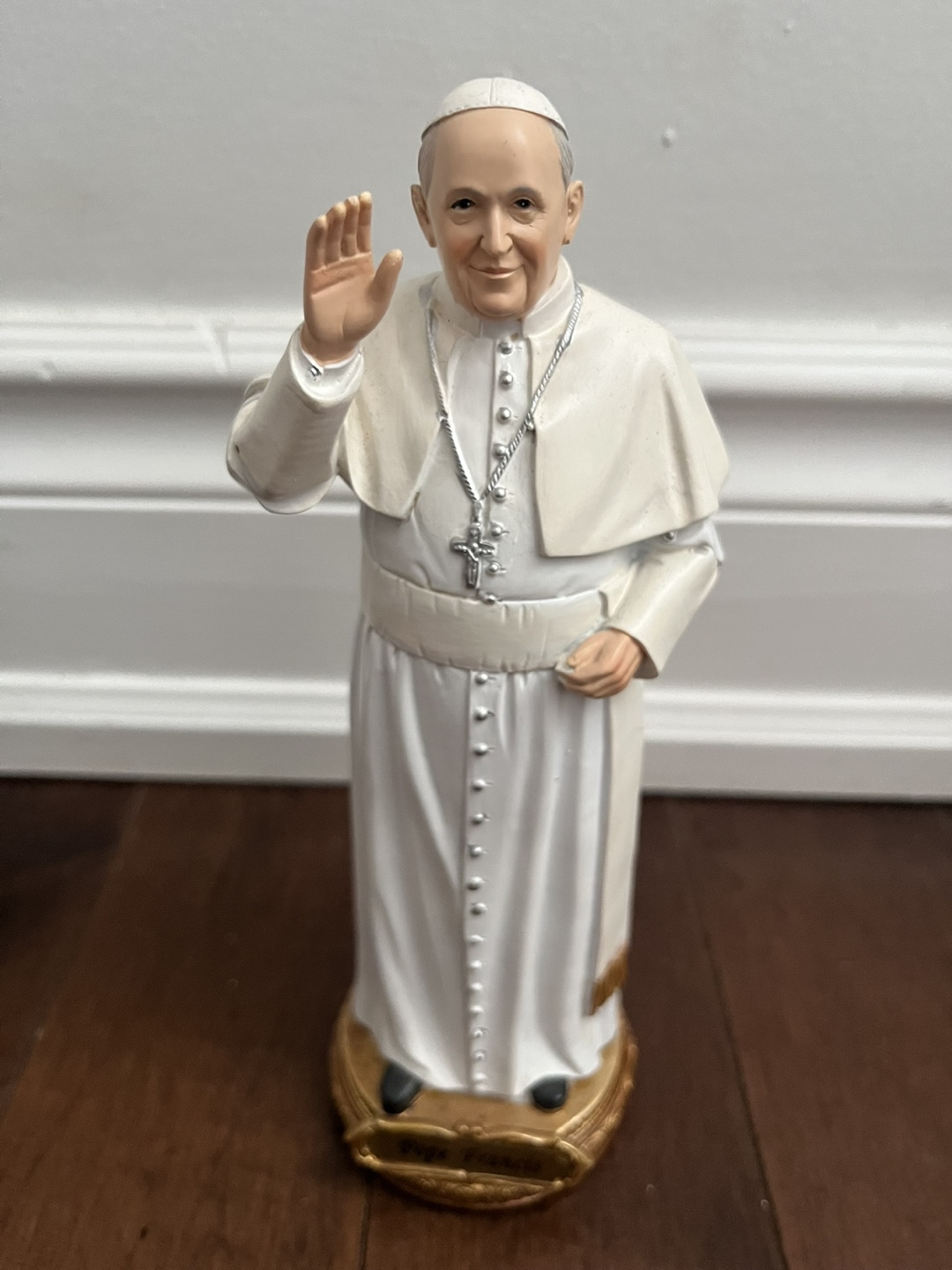 Pope Francis Figurine – Religious Collectible
