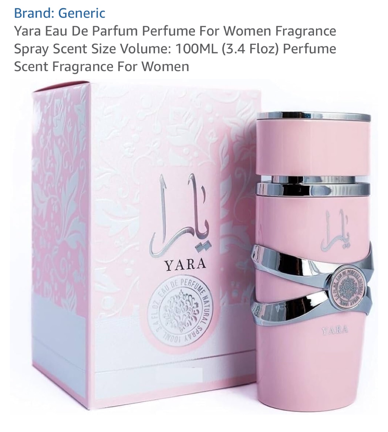 Yara Eau De Parfum - 100ml Women's Perfume