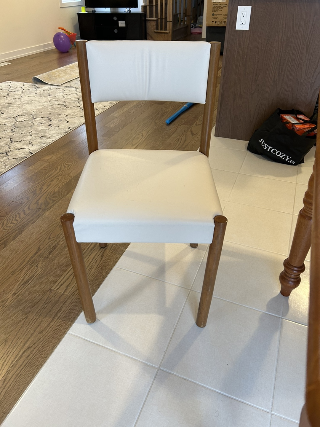 Wooden Dining Table Set with Six Chairs - photo 2