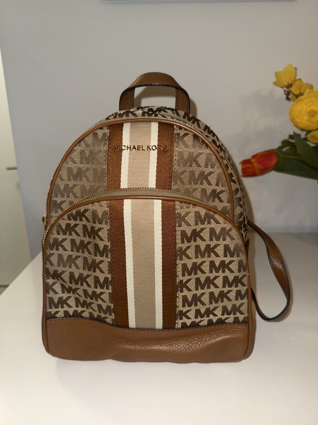 Michael Kors MK Signature Mini Backpack