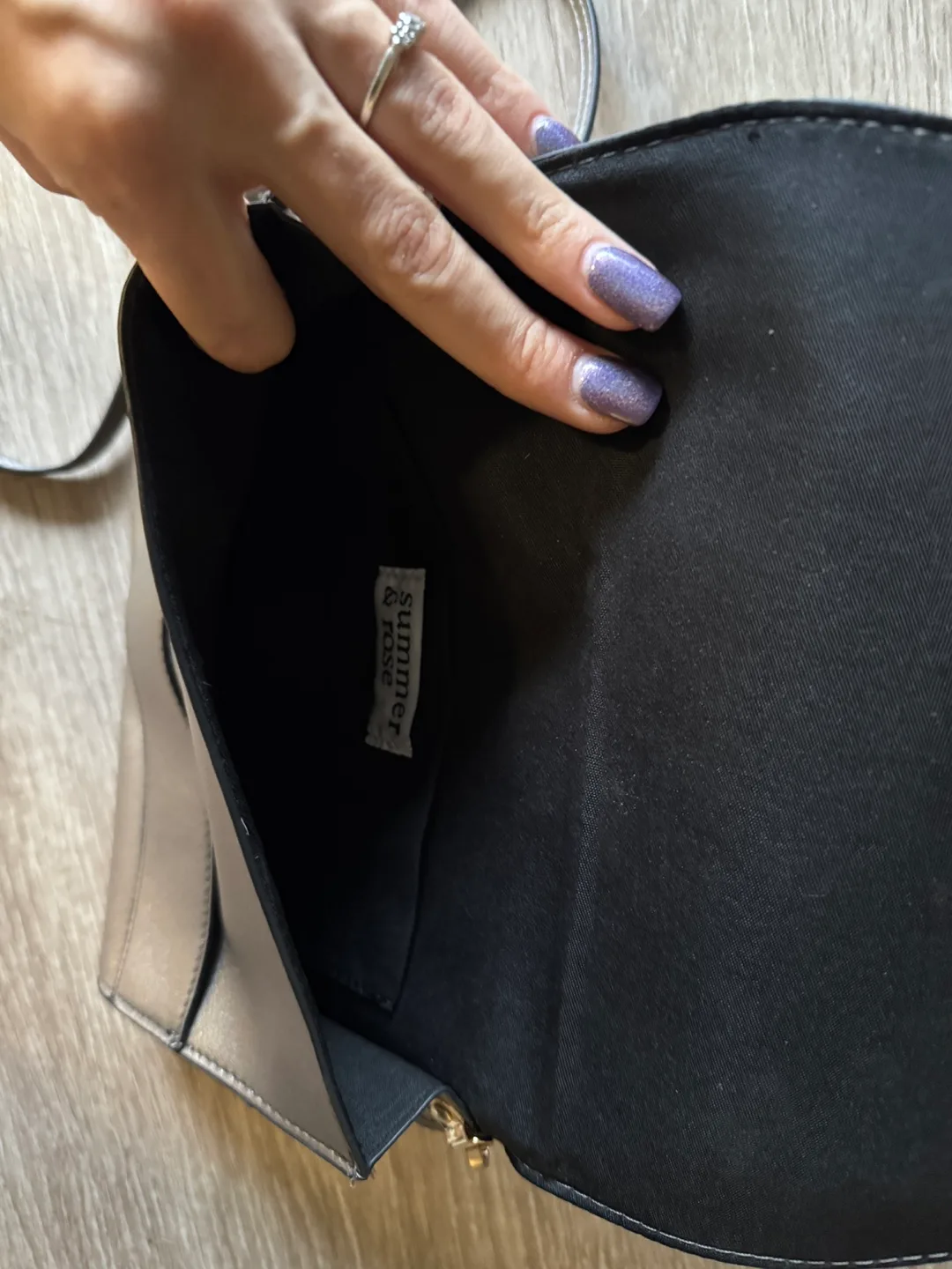 Silver Summer & Rose Crossbody Bag #FREECYCLE image indicator(3)