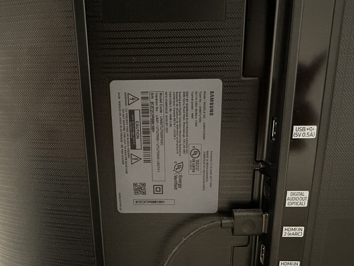 Samsung 65" Smart TV with Stand - photo 4