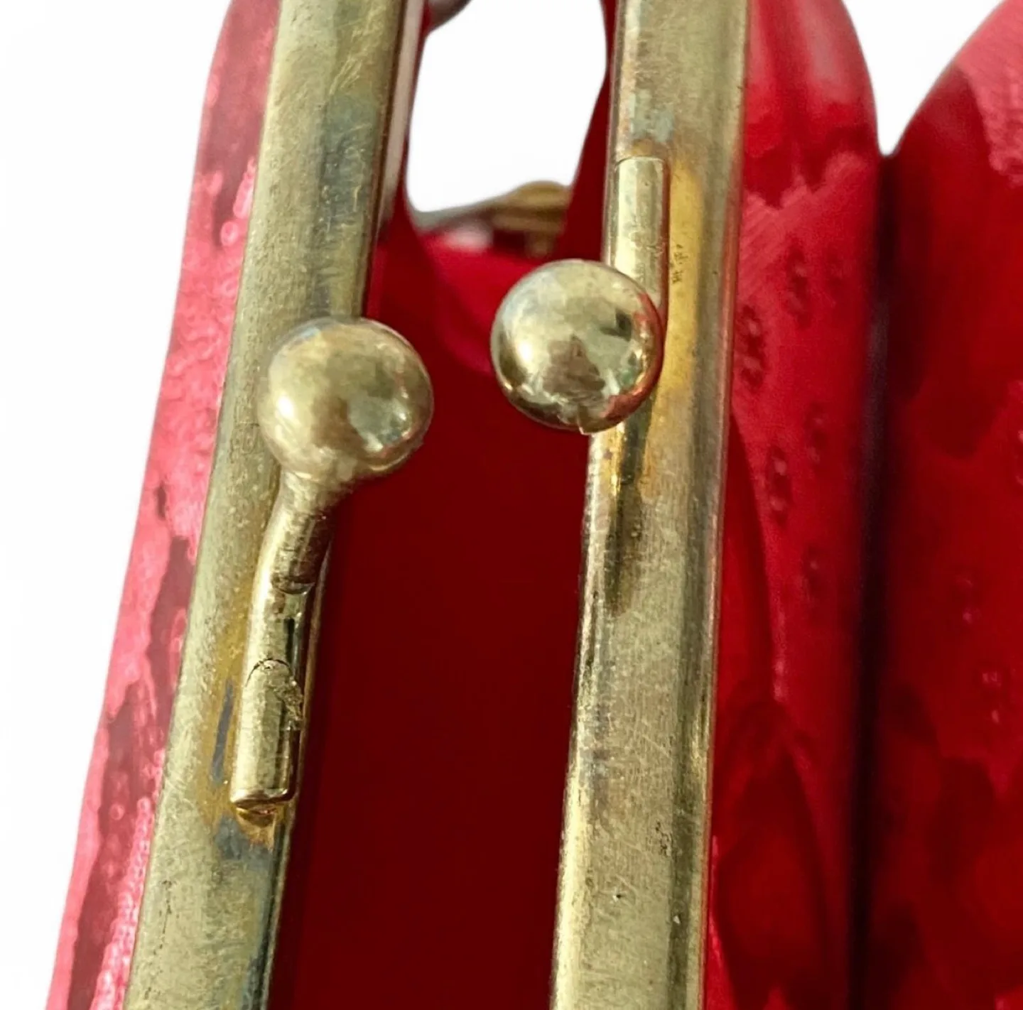 Vintage Reflective Dancing Red Butterfly Coin Purses 👛❤️🦋 image indicator(7)