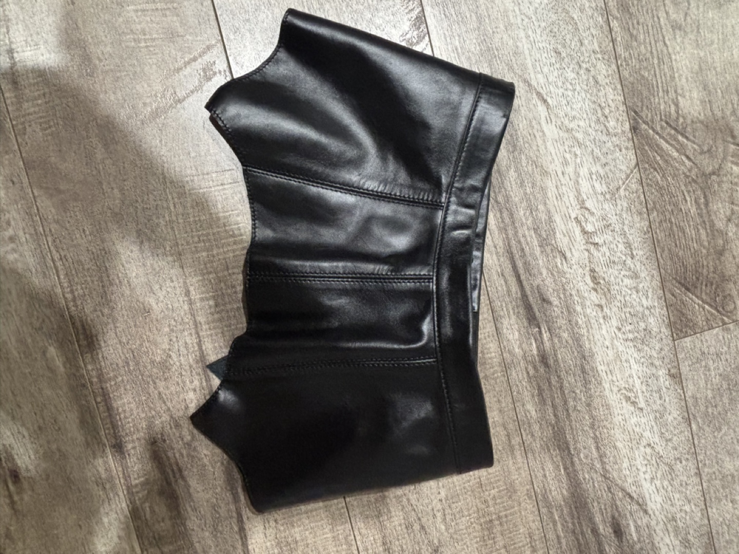 Unique Black Leather belt