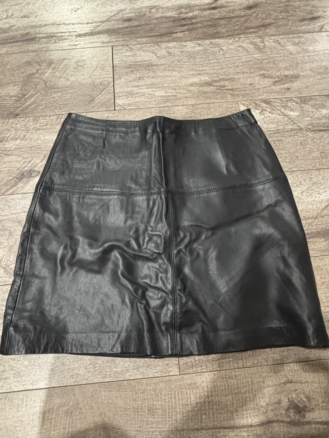 Ted Baker Leather Mini Skirt Size 2
