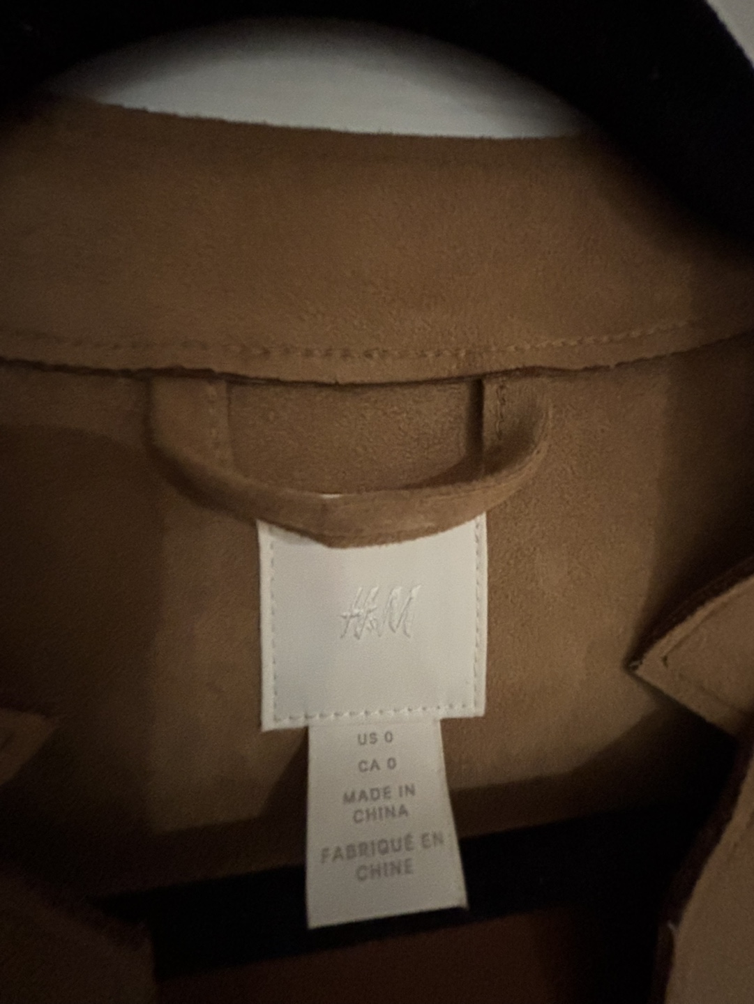 H&M Brown Suede Jacket - photo 3