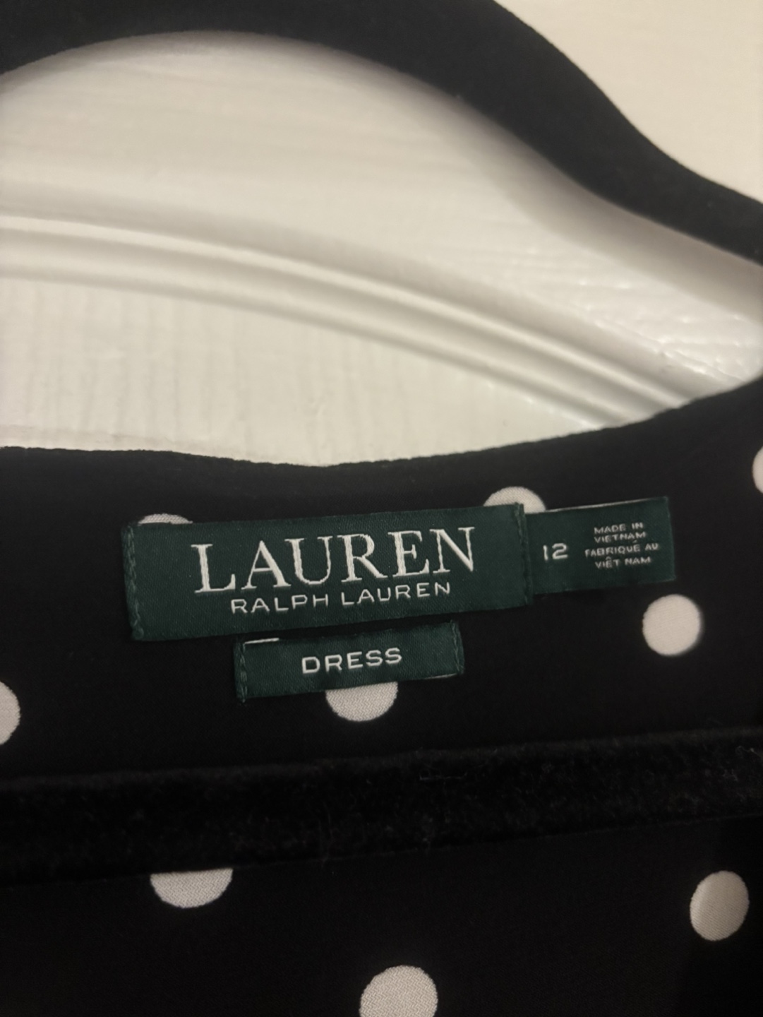 Lauren Ralph Lauren Polka Dot Dress Size 12 - photo 3