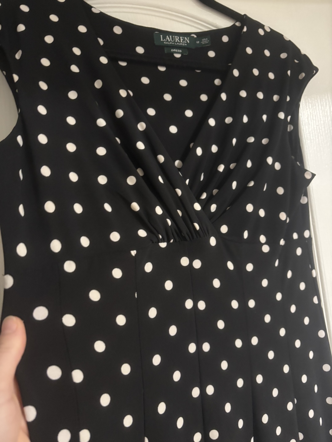 Lauren Ralph Lauren Polka Dot Dress Size 12 - photo 2