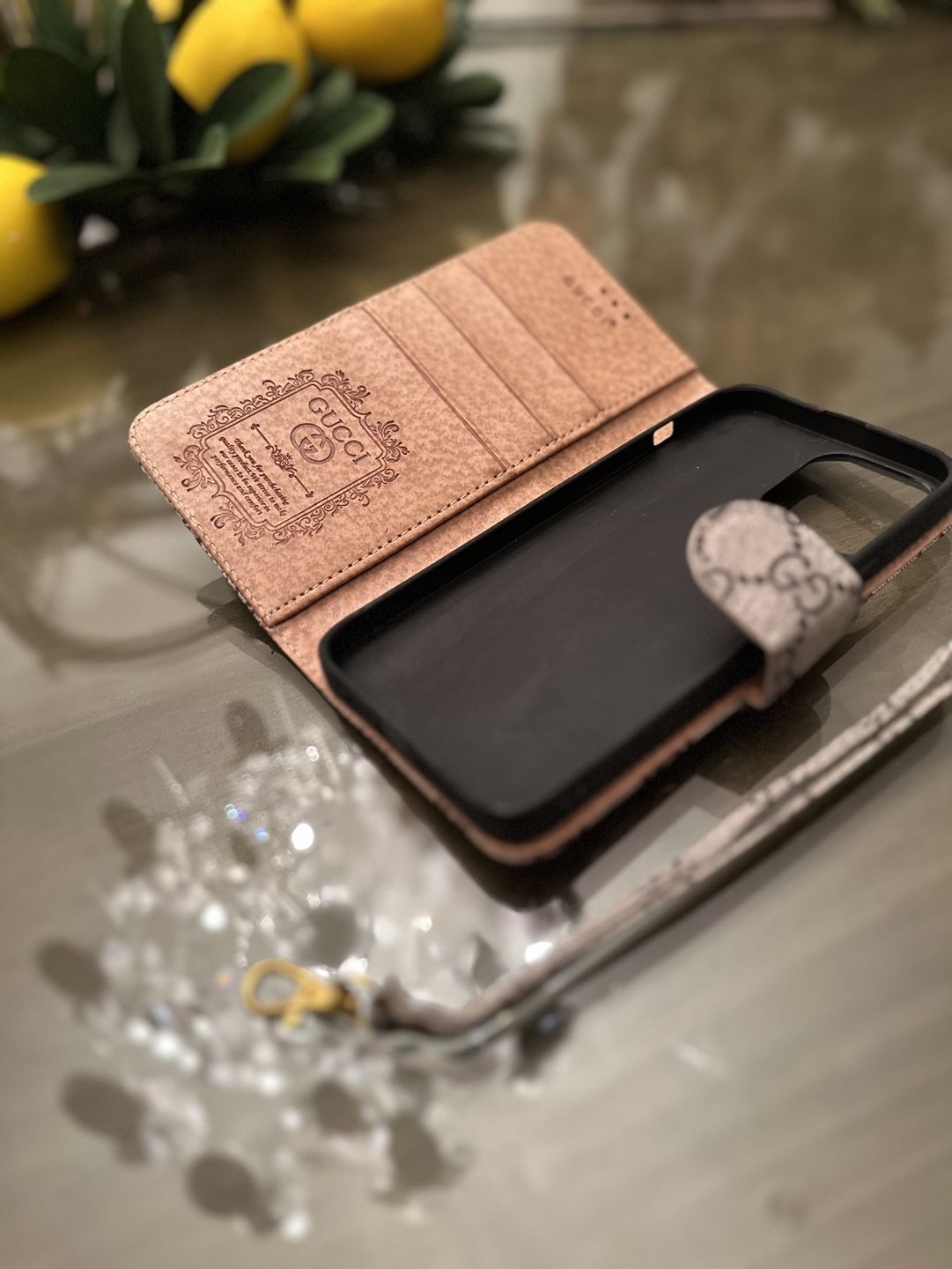 New Designer style iPhone 13 Pro Max Case /cardholder - photo 2