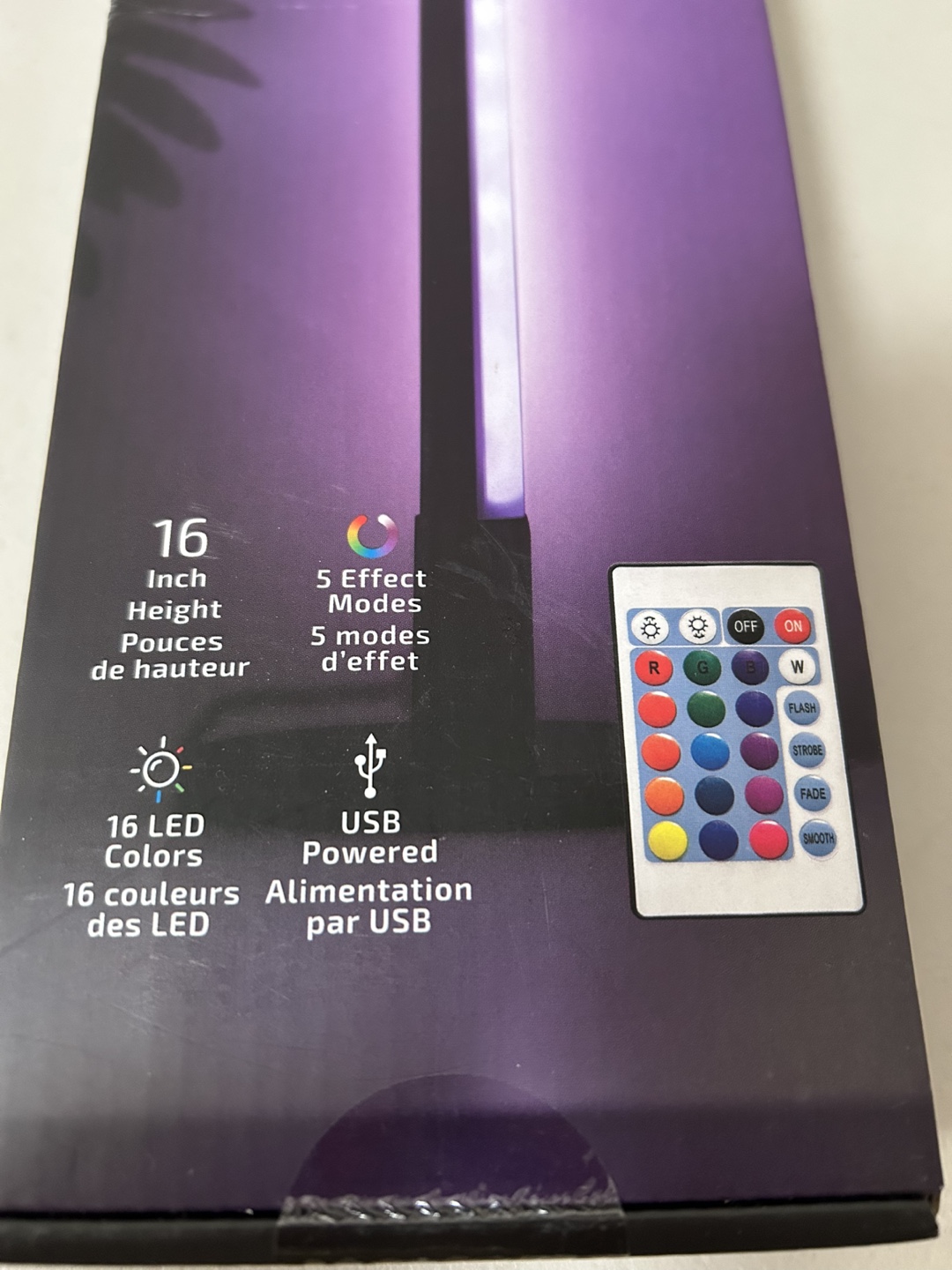 Mercury Roomgio 16-inch Multicolor LED Table Lamp - photo 2