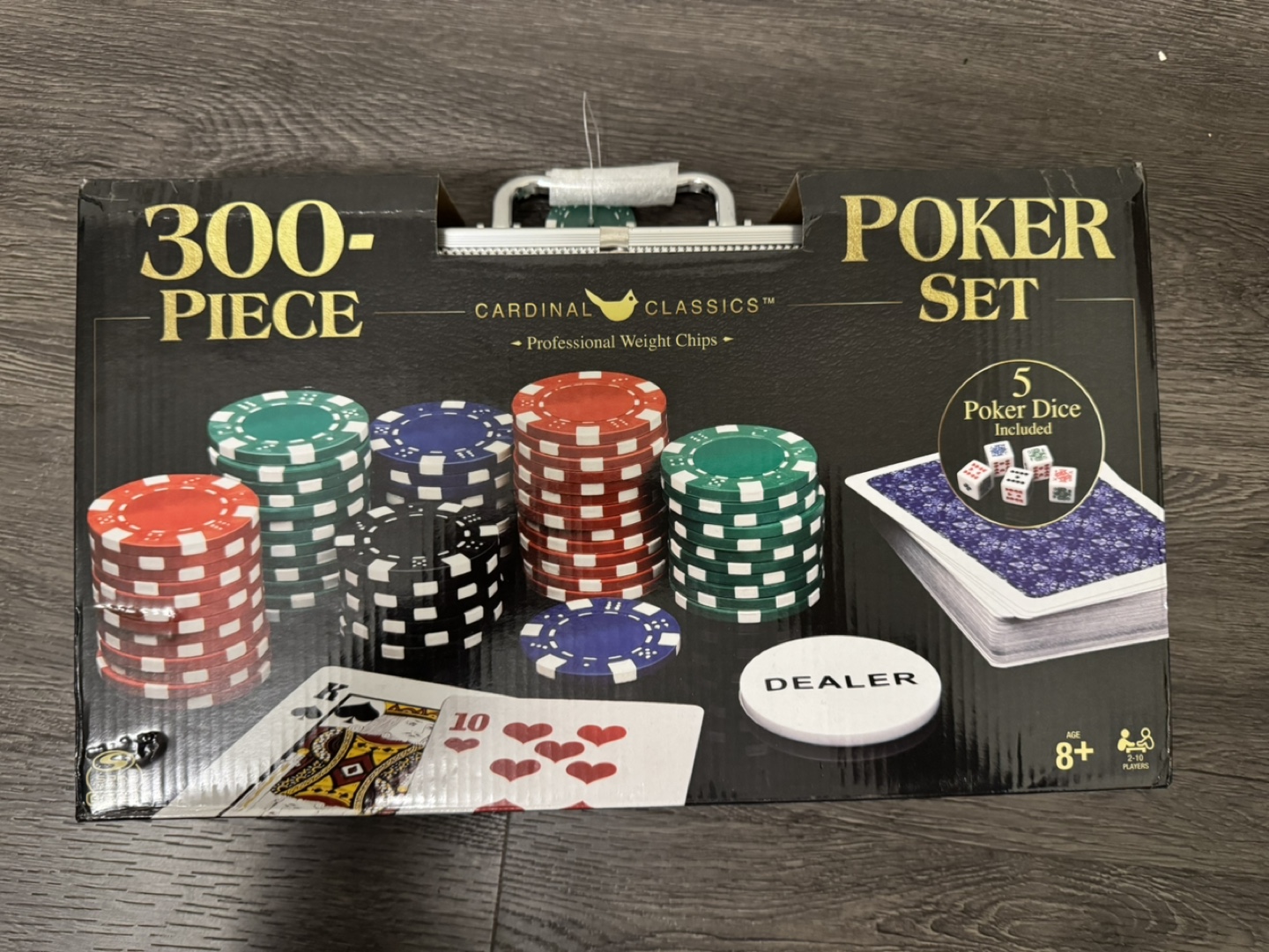 Unopened Cardinal Classics 300-Piece Poker Set