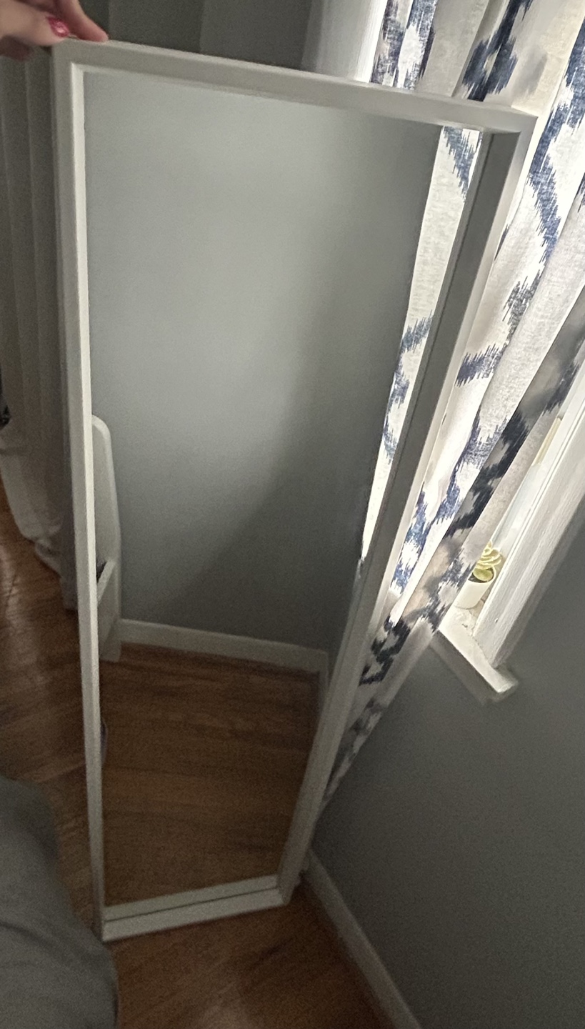 IKEA NISSEDAL Full Length Mirror - White - photo 5