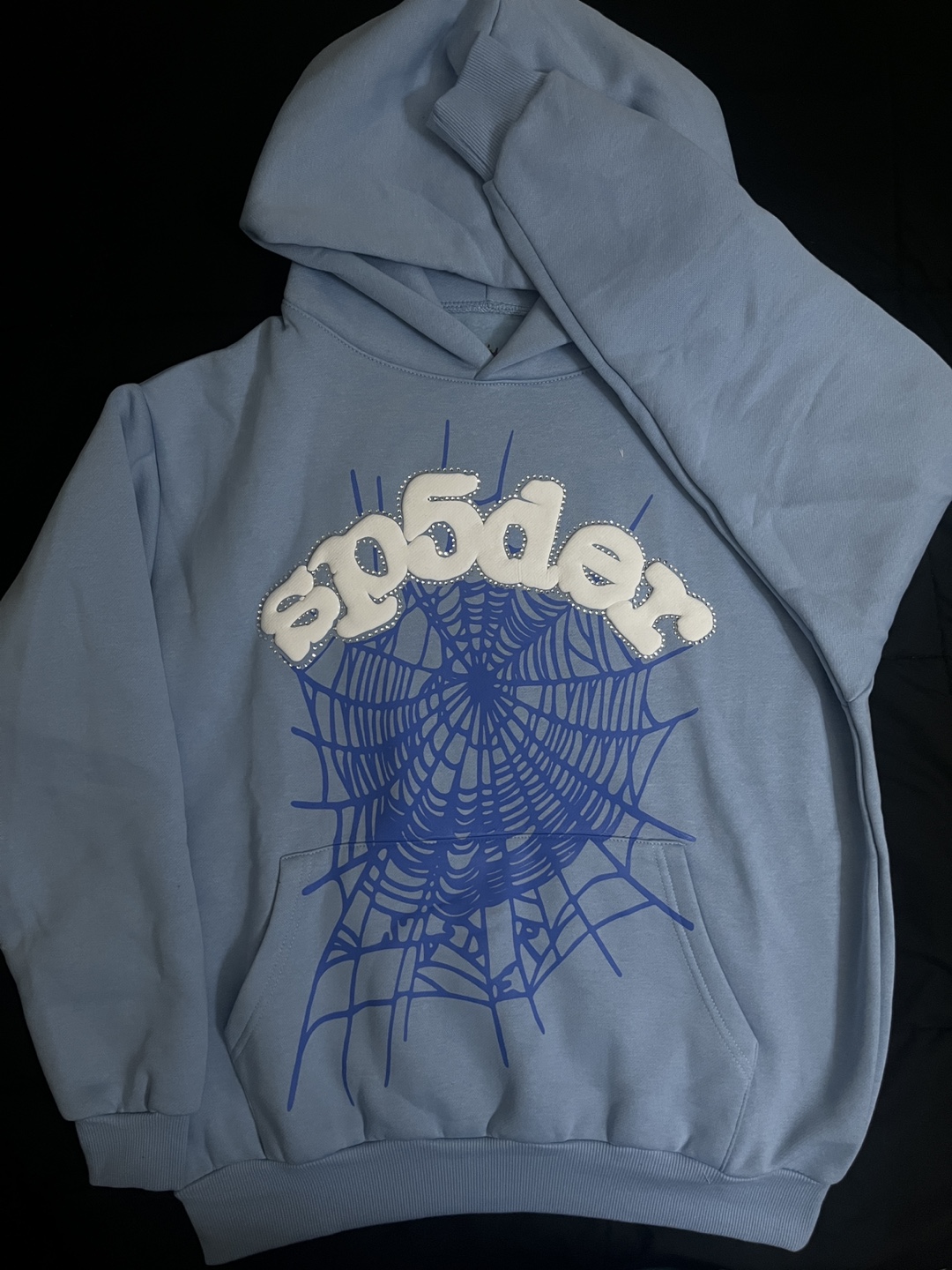 Sp5der Web Hoodie (Sky Blue